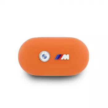 BMW M Metal Logo TWS Bluetooth 5.3 ušesne slušalke z ENC – oranžne