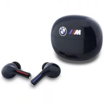BMW Bluetooth TWS ušesne slušalke mornarsko modre z natisnjenim logotipom