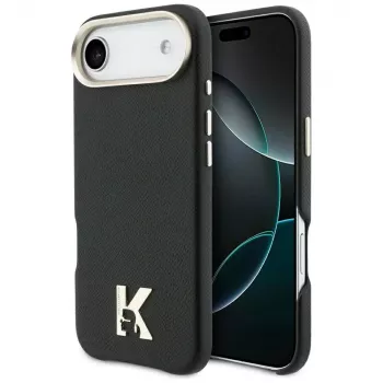 Karl Lagerfeld Karl Head Logo MagSafe ovitek za iPhone Air, črn