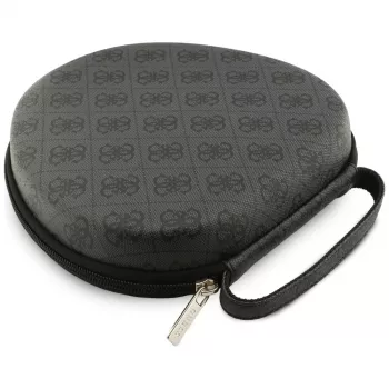 Guess Carry Box zaščitni ovitek za brezžične slušalke TWS, črn