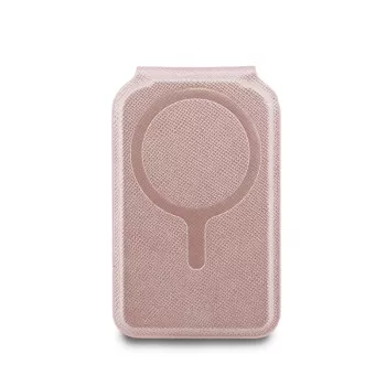 Karl Lagerfeld Stand Mirror denarnica MagSafe, roza