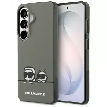 KARL LAGERFELD IML Peekaboo Karl & Choupette MagSafe ovitek za Samsung Galaxy S26, črn