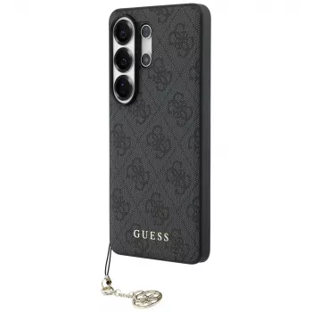 Guess 4G Classic Logo Charm MagSafe ovitek za Samsung Galaxy S26 Ultra (črn)