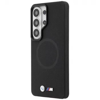 Ovitek BMW M Metal Logo MagSafe za Samsung Galaxy S26 Ultra, črn