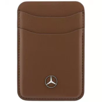 Mercedes usnjena denarnica MagSafe kamelja