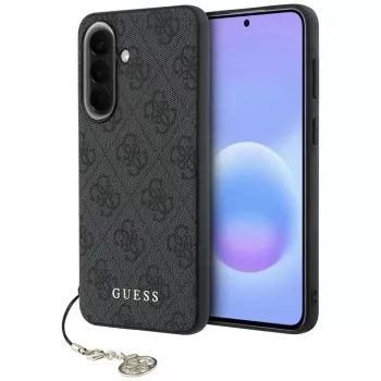 Ovitek Guess 4G Charm za Samsung Galaxy A57 5G, črn