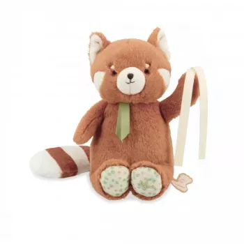 Kaloo Petit Songe rdeča panda glasbena plišasta igrača 20 cm darilna škatla
