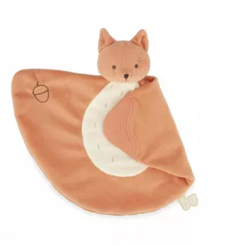Kaloo Plume Grignoti veverica objemka s silikonskim grizalom, 23 cm