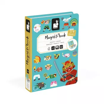 Janod Magnetibook Historia – magnetna izobraževalna igrača za otroke od 3 do 8 let