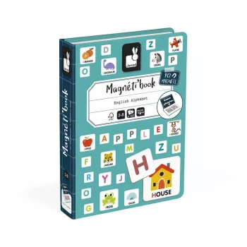 Janod Magnetibook Alfabet magnetna izobraževalna igra