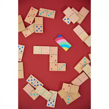 Janod Pure Domino lesena igra 3+