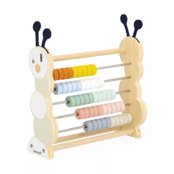 Janod Sweet Cocoon gosenica abak igrača za štetje