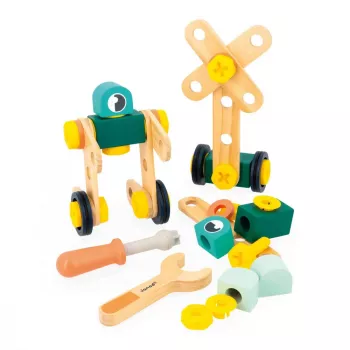 Janod Brico'kids sestavljivi set 50 delov od 3 let