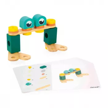 Janod Brico'kids sestavljivi set 50 delov od 3 let