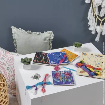 Janod 3D String Art Animals ustvarjalni komplet za ustvarjanje