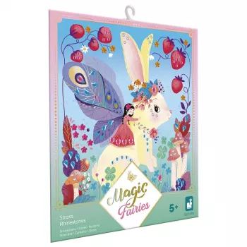 Janod Magic Fairies komplet za ustvarjanje s kamenčki 5+