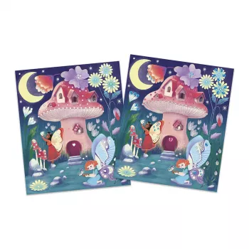 Janod Magic Fairies komplet za ustvarjanje s kamenčki 5+