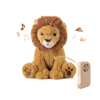 Cloud b Louis the Lion pomirjujoča plišasta igrača z 8 zvoki