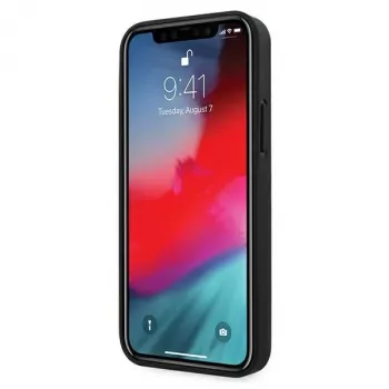 Ferrari FEOGOHCP12MBK Off Track Perforated trdi ovitek za iPhone 12 / 12 Pro 6,1
