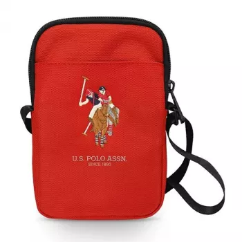 U.S. POLO ASSN. čezramna torba rdeča