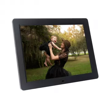 Braun DigiFrame 1594 15 inch digitalni okvir za fotografije, 16 GB pomnilnika, vhod HDMI, črn