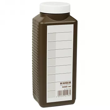 KAISER FOTOTECHNIK Steklenica za shranjevanje kemikalij 1000ml, rjava 4193