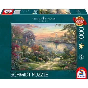 SCHMIDT SPIELE Thomas Kinkade Studios: Harbor in New England (1000 kosov)