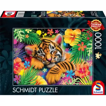 SCHMIDT SPIELE Tiger Cub (1000 kosov) sestavljanka