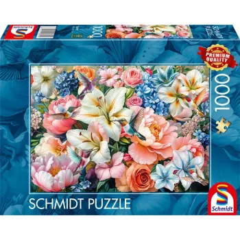 Schmidt Spiele Blumen in Pastell (1000 kosov) sestavljanka