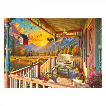 SCHMIDT SPIELE Bergland-Veranda (1000 kosov) sestavljanka