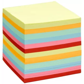 Folia 700 listov beležka mešane barve 90x90 mm