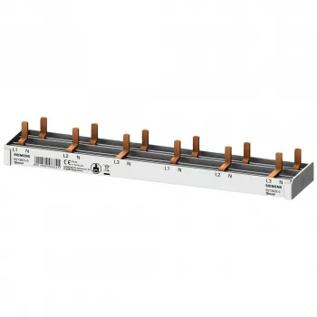 SIEMENS 5ST3675-0 zbiralka z zatiči 10mm² 3p/N 6xAFD+6xKomp. 12TE
