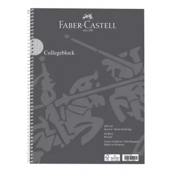 Faber-Castell College blok karo DIN A4 z robom