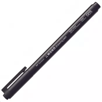 Tombow MONO Drawing Pen Fineliner 005 - črn - 0,20 mm