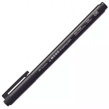 Tombow MONO Drawing Pen Fineliner črn širina linije 0,5 mm