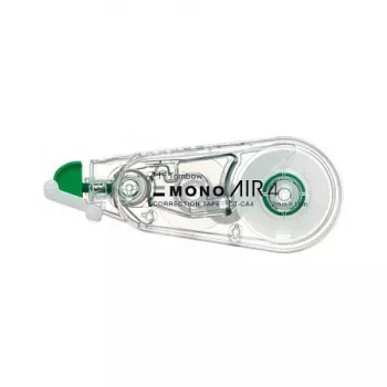 Tombow CT-CA4-20 MONO CA korekcijski valjček - bel trak 10 m x 4,2 mm - zelen/prozoren dozirnik - 20 kosov