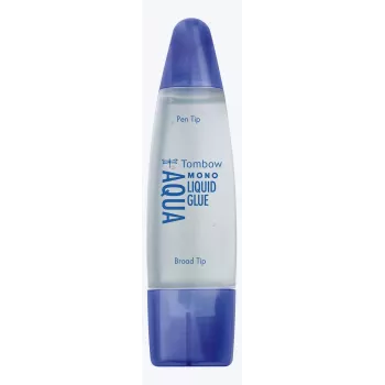 Tombow MONO Aqua tekoče lepilo z dvema konicama prozorno 10 kosov