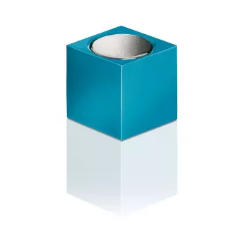 SIGEL BA727 kockasti neodimijevi magneti 11 mm, roza/moder/zelen, sijoč, 3 kosi