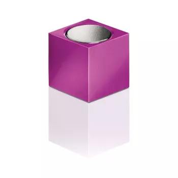 SIGEL BA727 kockasti neodimijevi magneti 11 mm, roza/moder/zelen, sijoč, 3 kosi