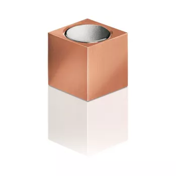 SIGEL BA724 kockasti neodimijevi magneti 11 mm baker zlata siva sijoč 3 kosi