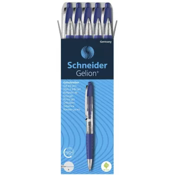 Schneider Gelion+ gel svinčnik moder 0,4 mm – 10 kosov