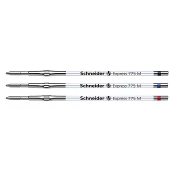 Schneider Express 775 vložek za kemični svinčnik M črn 10 kosov