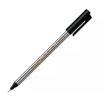 EDDING 89 fineliner črn 0,5 mm črnilo na vodni osnovi okroglo plastično ohišje