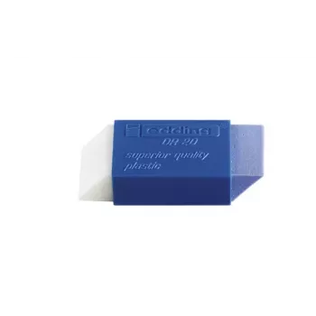 EDDING DR 20 radirka plastična modra prosojna odrasli in otroci 53 mm 22 mm 13 mm