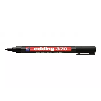 EDDING trajni marker 370 4-370001 1mm okrogla konica ponovno polnjiv črn