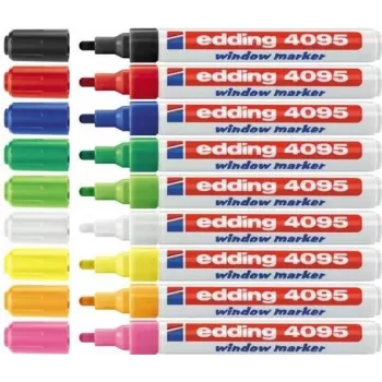 EDDING 4095 tekoči kredni marker oranžen 2–3 mm dleta konica 1 kos