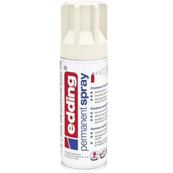 EDDING Premium 5200 akrilna pršilna barva kremno bela 200 ml