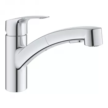 Grohe Eurosmart izvlečna enoročna kuhinjska armatura 1/2 palca krom