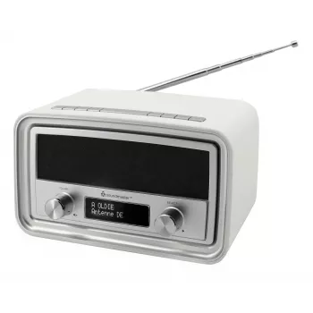 SOUNDMASTER UR190WE radijska budilka bela
