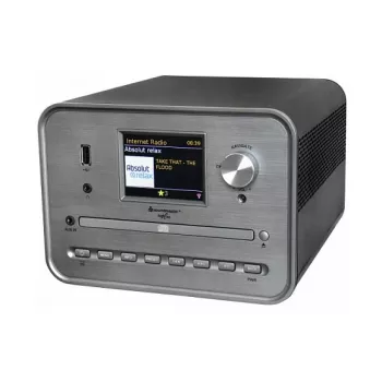 Soundmaster ICD1050SW internetni radio z Wi-Fi, DAB+, FM, CD, MP3, USB, Bluetooth, APP - stereo, črn